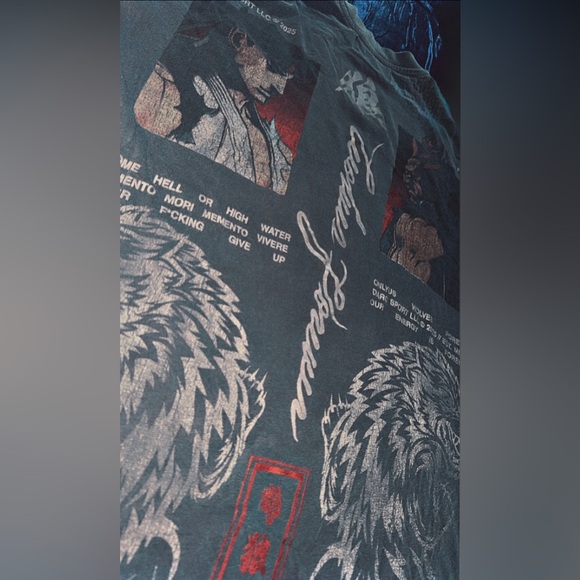 Darc Sport x Street Fighter Ryu Akuma Shirt (Medium/New) - Picture 2 of 8